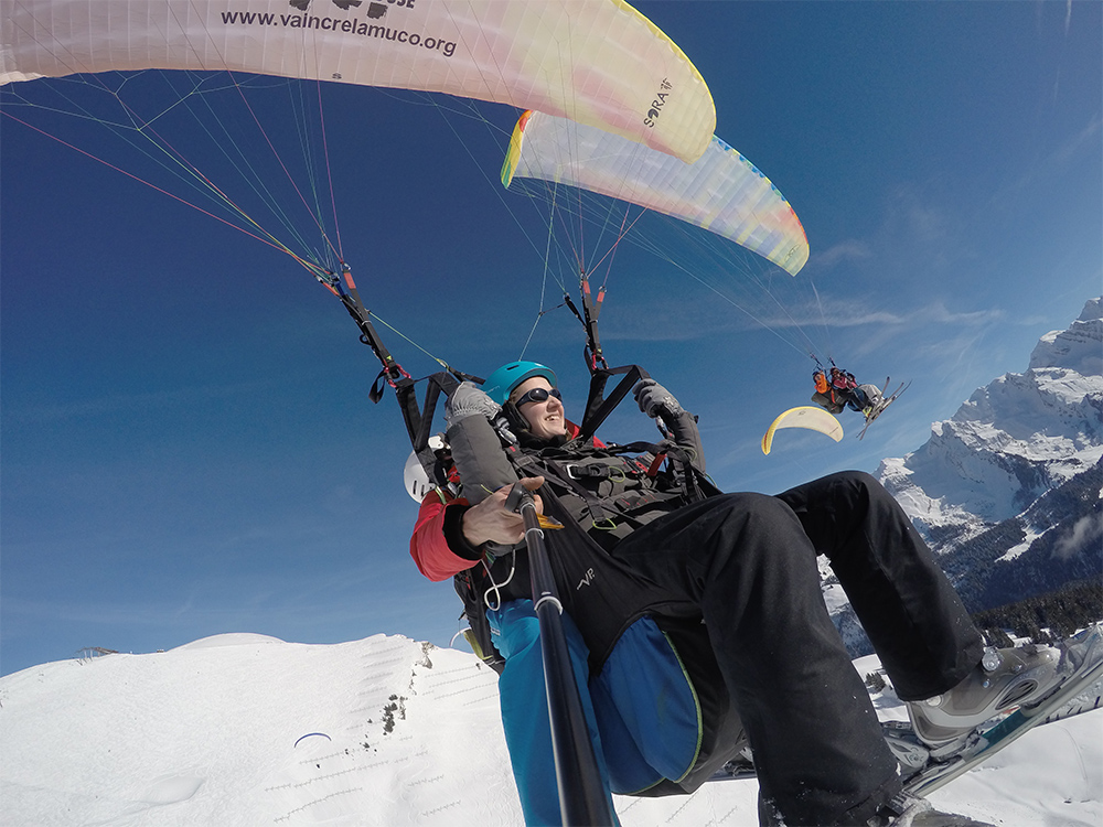 airlinks ecole parapente grand bornand biplace