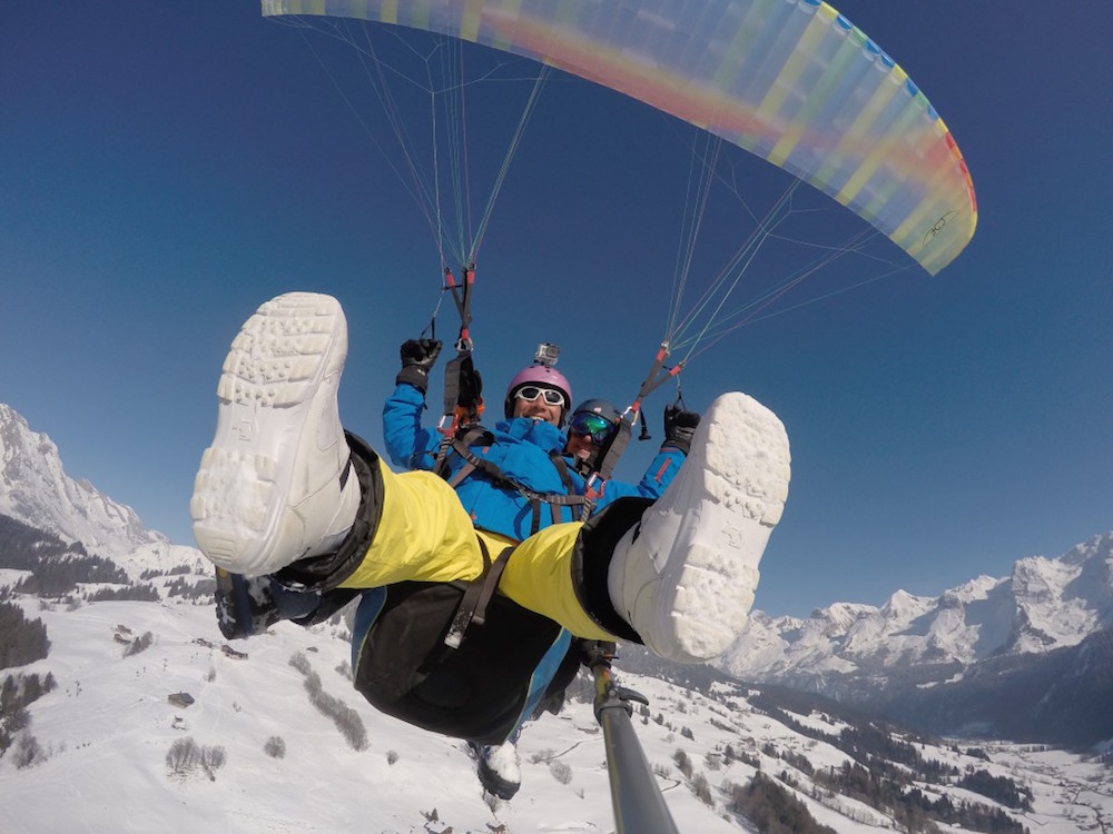 parapente le grand bornand aravis école apprendre voler BIPLACE BON CADEAU