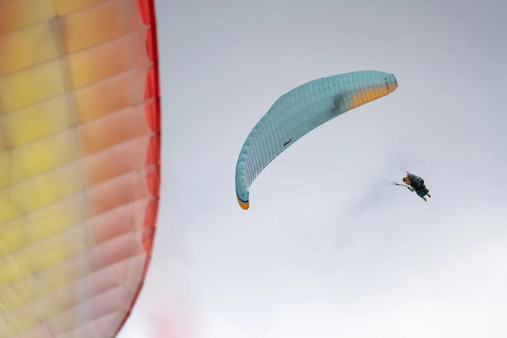 vol sensation, figures en parapente au Grand Bornand